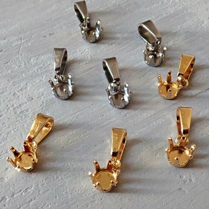 Gemstone Stainless Steel 10-pcs