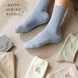 HAPPY SEWING NEEDLE SOCKS 23cm 24cm 25cm GHS 靴下 ギフト プレゼント 猫