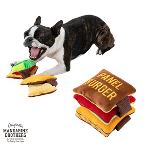 パネルバーガー/Panel Burger　ドッグトイ　犬用おもちゃ　ノーズワークトイ