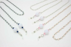 【2025AW】紫外線チェッカー付きパールグラスチェーン