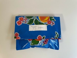 ⑥【SALE★在庫限り】メキシコ・オイルクロスポーチ