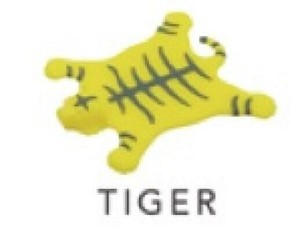 アニマルラグコースター トラ 080Animal_Tiger