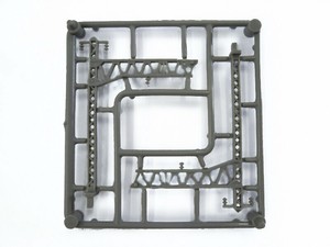 S021 複線鉄骨架線柱セット x 10pcs