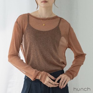 毛衣/针织衫 亮粉 圆领 2024新品 薄纱