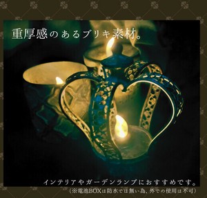 【売れ筋商品】LEDブリキランプ【86960】インテリアランプ
