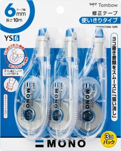修正テープ　モノYS6　3個パック