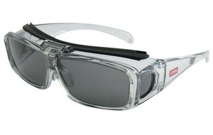 EDWIN エドウィン 偏光カバーグラス EDF-012-2 CL.GRY/SM.PL