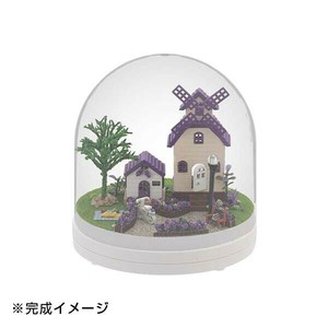 やのまん ドールハウス ミニチュアット 風車とラベンダー516-21