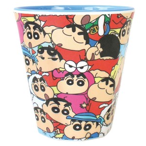 T'S FACTORY Cup Gyu-Gyu Crayon Shin-chan Melamine Cup