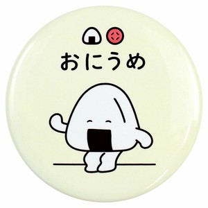 欠品【ティーズ】おにうめペア缶バッジ　踊る