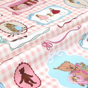 【布　生地】Kurahashi Rei　仓桥伶衣　Wrapping Bears　カットクロス　くらはしれい　絵本作家