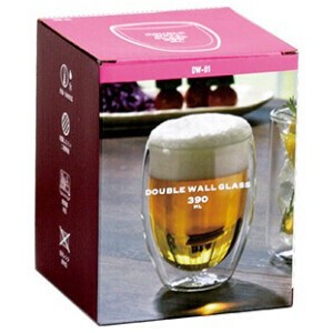 ダブルウォールグラス390ml　DW-01