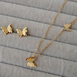 Pierced Earringss Necklace Stainless Steel