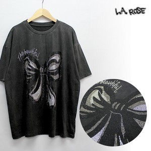 T-shirt Pigment Big Tee Rhinestone