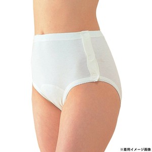神戸生絲　コベス　婦人ショーツ(両横下開き)LL  No.57  ワンタッチ肌着オフ白