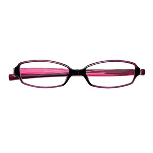 変なメガネ HM-1001 C5 PURPLE/PINK +1.5
