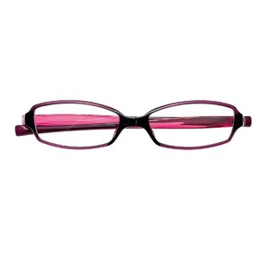 変なメガネ HM-1001 C5 PURPLE/PINK +2.5