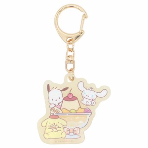 T'S FACTORY Key Ring Pudding Alamode Sanrio Characters