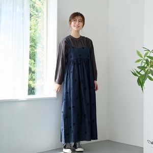 【特価】【PORINA】キャミソールワンピース デニムフラワー
