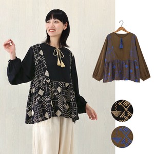 【特価】【Shanti Shanti】プルオーバー ジオメトリー