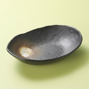 おぼろ備前小判鉢(大)　日本製　美濃焼　和食器
