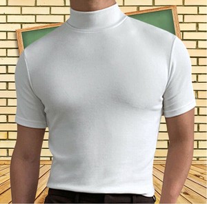 タイトTシャツ メンズ ファッション 半袖 無地   快適      YEA1081