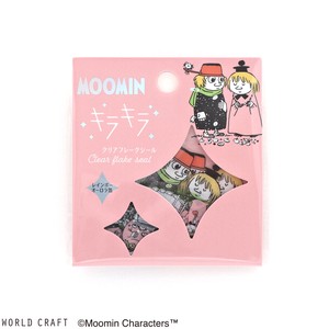 Planner Stickers Flake Sticker Moomin Character Sparkle Clear