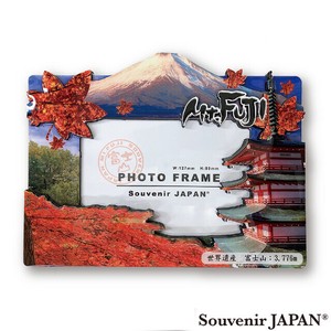 Notebook Small Red Leaves Mt.Fuji