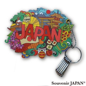 【木製スライドミラー】JAPAN カルチャー