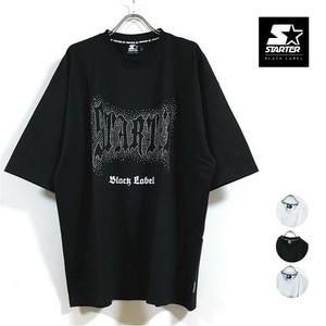 STARTER BLACK LABEL スターターブラックレーベル 天竺 ラインストーン Tシャツ 半袖 ST217 メンズ
