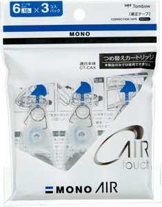 修正テープカートリッジ　モノエアー6　3Pパック