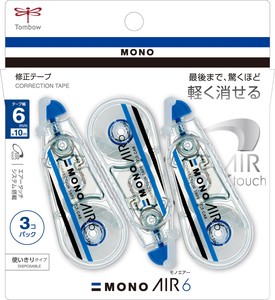 修正テープ　モノエアー6　3Pパック