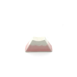 Hasami ware Chopsticks Rest Pink Chopstick Rest Inbound Mt.Fuji