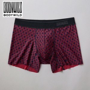 グンゼ   ボディワイルド BODYWILD EZX 【裾きりっぱなし】ボクサーパンツ（前とじ）