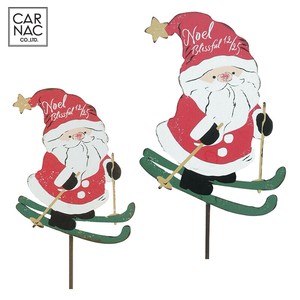 ■カルナック　SALE■■X'mas■　ノエルピック24　スキーサンタ