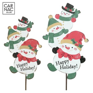 ■カルナック　SALE■■X'mas■　ノエルピック24　スノーマン3