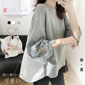 レディース長袖ルーズカジュアル不規則レディースシャツ