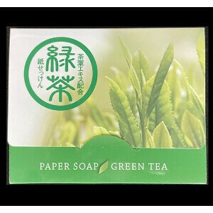 紙せっけん40枚緑茶　KS-R