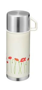 レトル　コップ付きボトル350ml　ポピー RH-1712