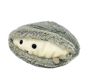 海中散歩 ぽちゃまる貝シリーズ ぬいぐるみ S アサリ