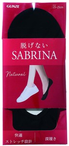 SABRINA　（サブリナ）/Natural　フットカバー　深履き　甲メッシュ