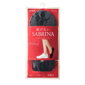 SABRINA　（サブリナ）/Natural　フットカバー　深履き　甲レース生地