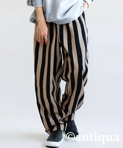 [antiqua] Full-Length Pant Bottoms Long Tapered Pants Men's