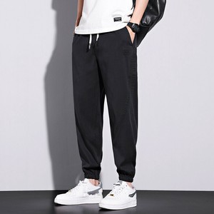 フルレングスパンツ  薄手   無地  ゆったり  快適 メンズファッション   LX2034