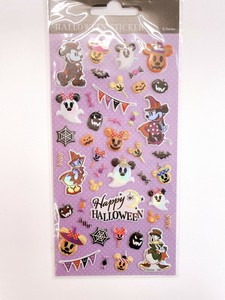 ディズニーハロウィンステッカー　ぷっくりシール　SDH17
