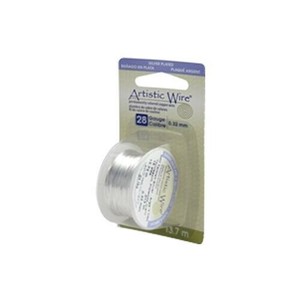 Artistic Wire(アーティスティックワイヤー) ノンターニッシュシルバー 0.3mm×約13.7m 28