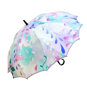藤田屋 一枚張り長傘 水中花 DA-2274