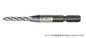 No.28-S　6角スパイラルタップ　M6×1.0mm