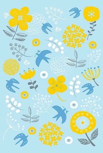 Puzzle Light Blue Puzzle Little Bird