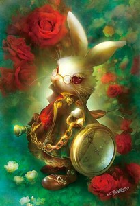 Puzzle Puzzle Rabbit Alice in Wonderland